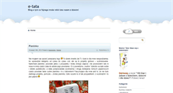 Desktop Screenshot of blog.e-tata.eu
